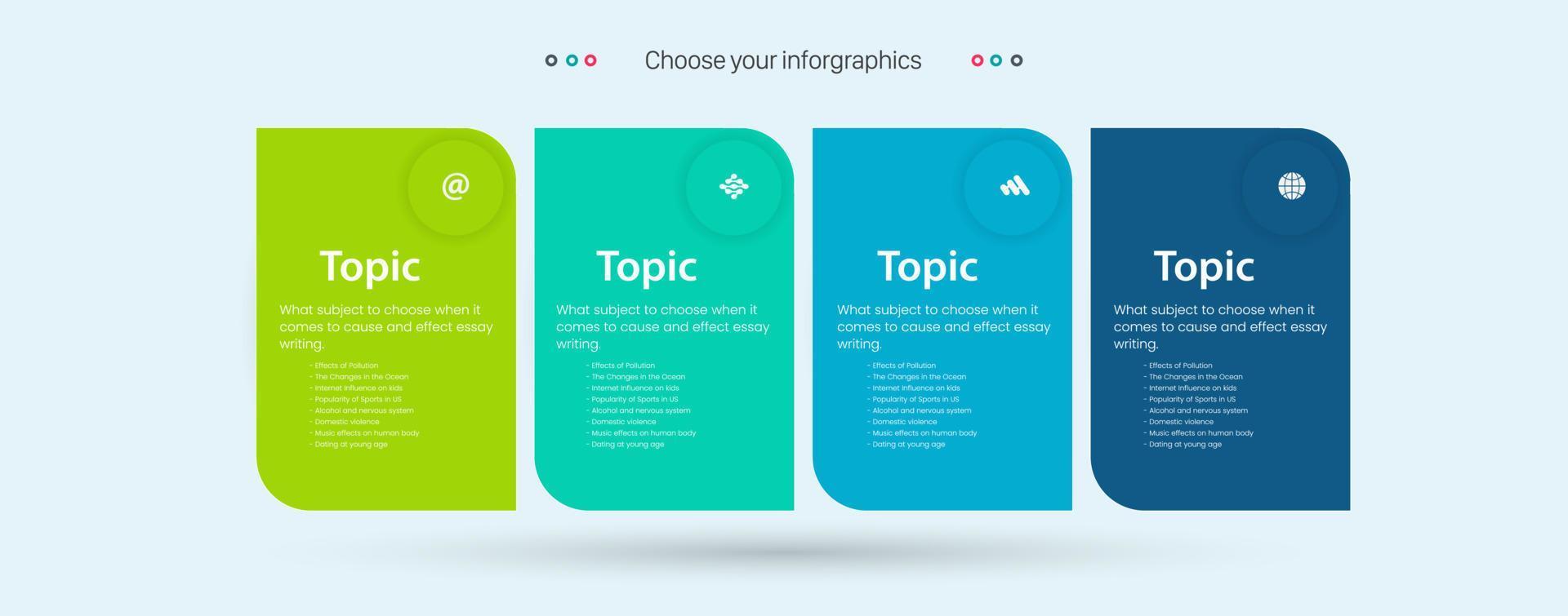 Steps or Options of infographic Process chart with blue and yellow pannels. Infographic template with 6 options or steps, business template for presentation Objects vector