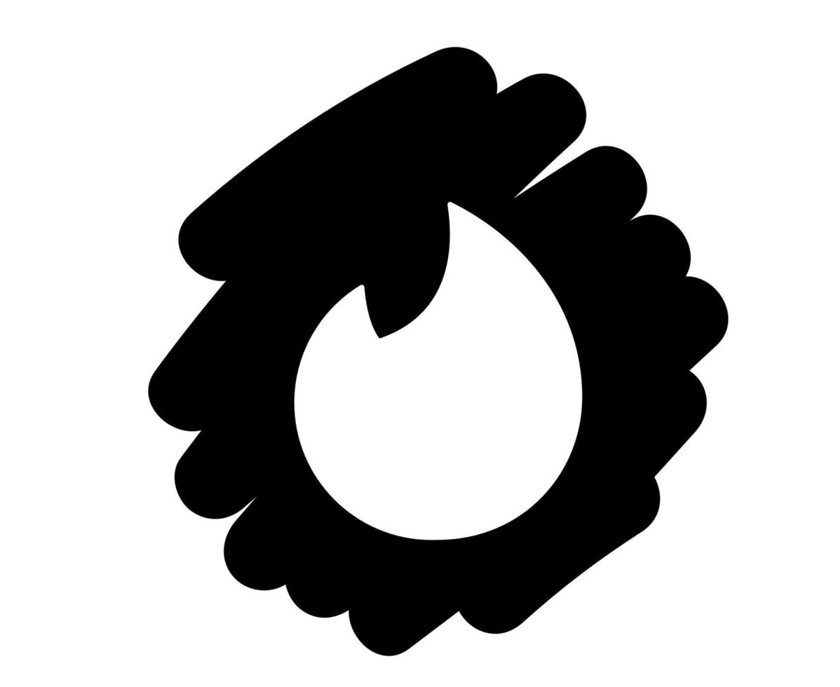 tinder redes sociales icono símbolo logotipo diseño vector ilustración