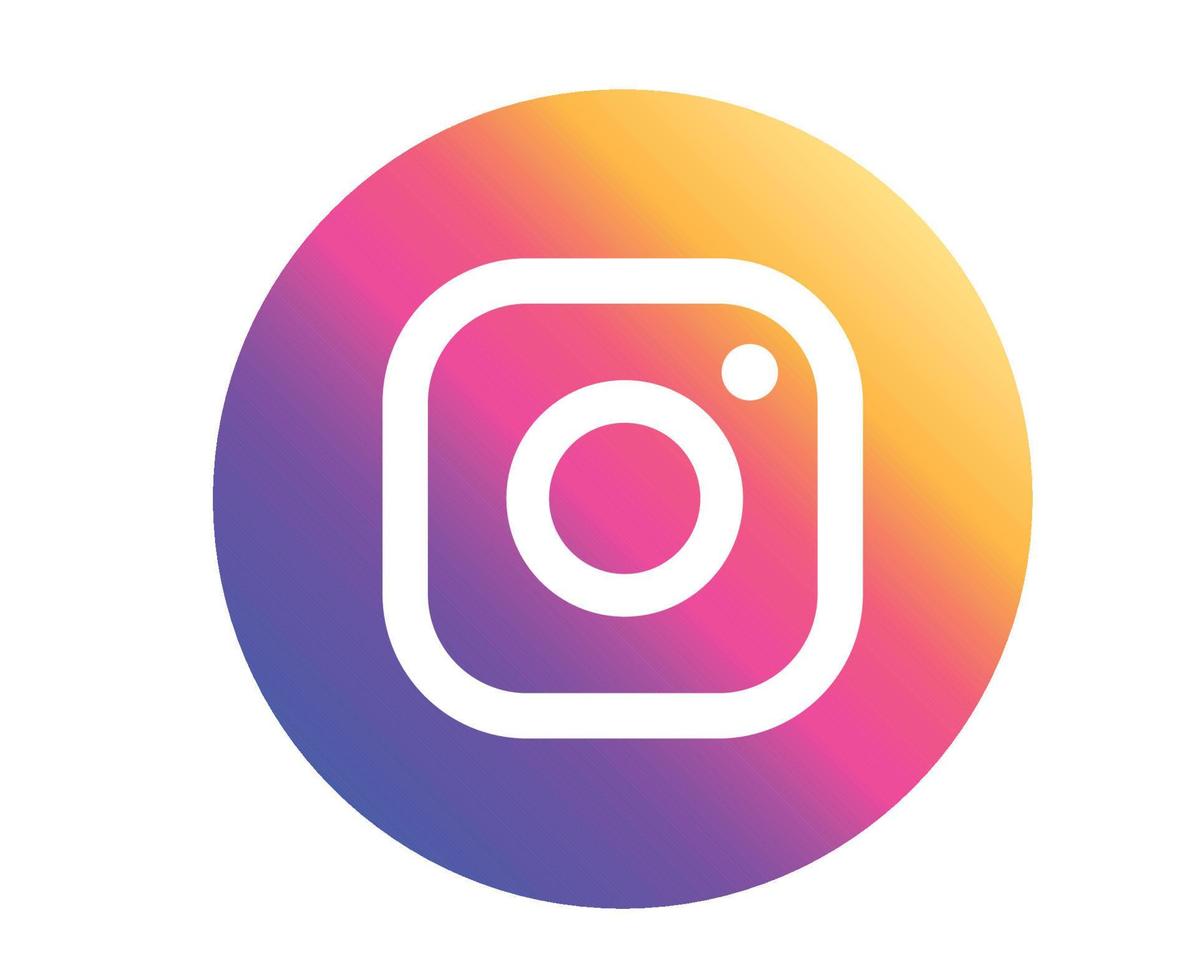 instagram redes sociales icono logotipo diseño símbolo vector ilustración