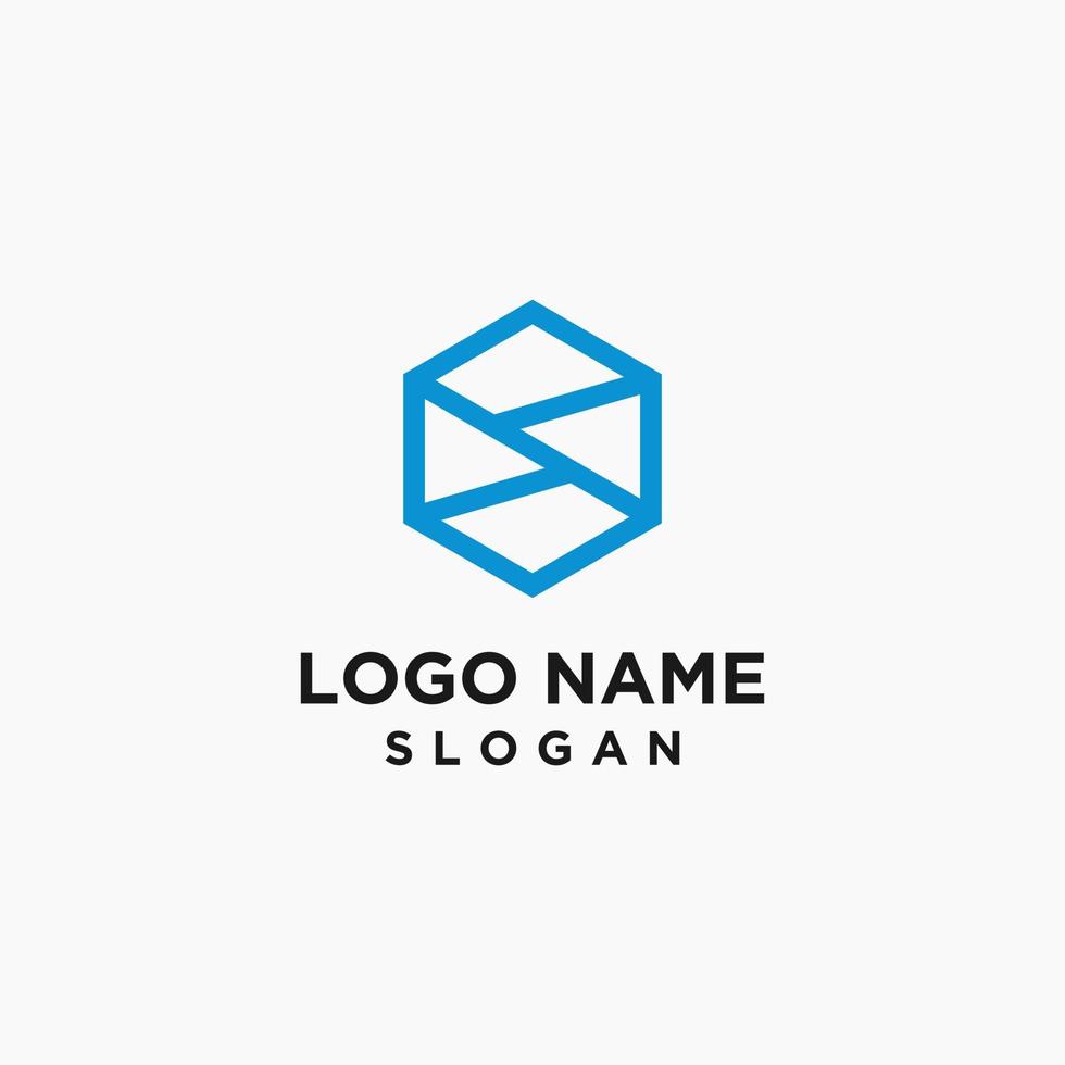 tech logo design for company vector