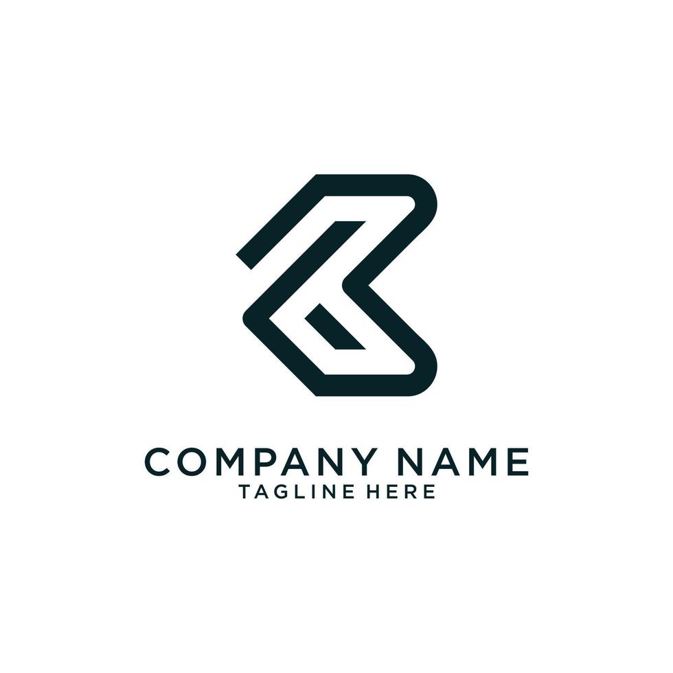 Initial K letter Logo design concept. Vector abstract letter K logo.