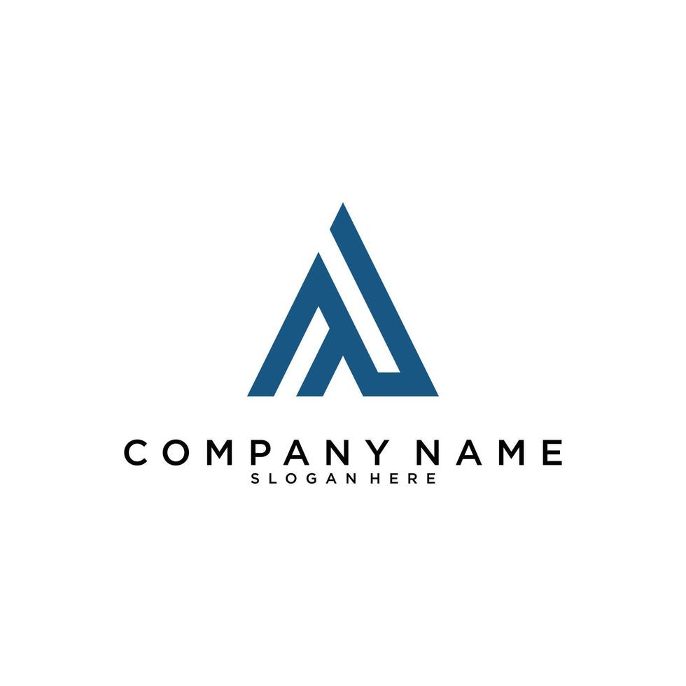 A initial letter logo design vector template.