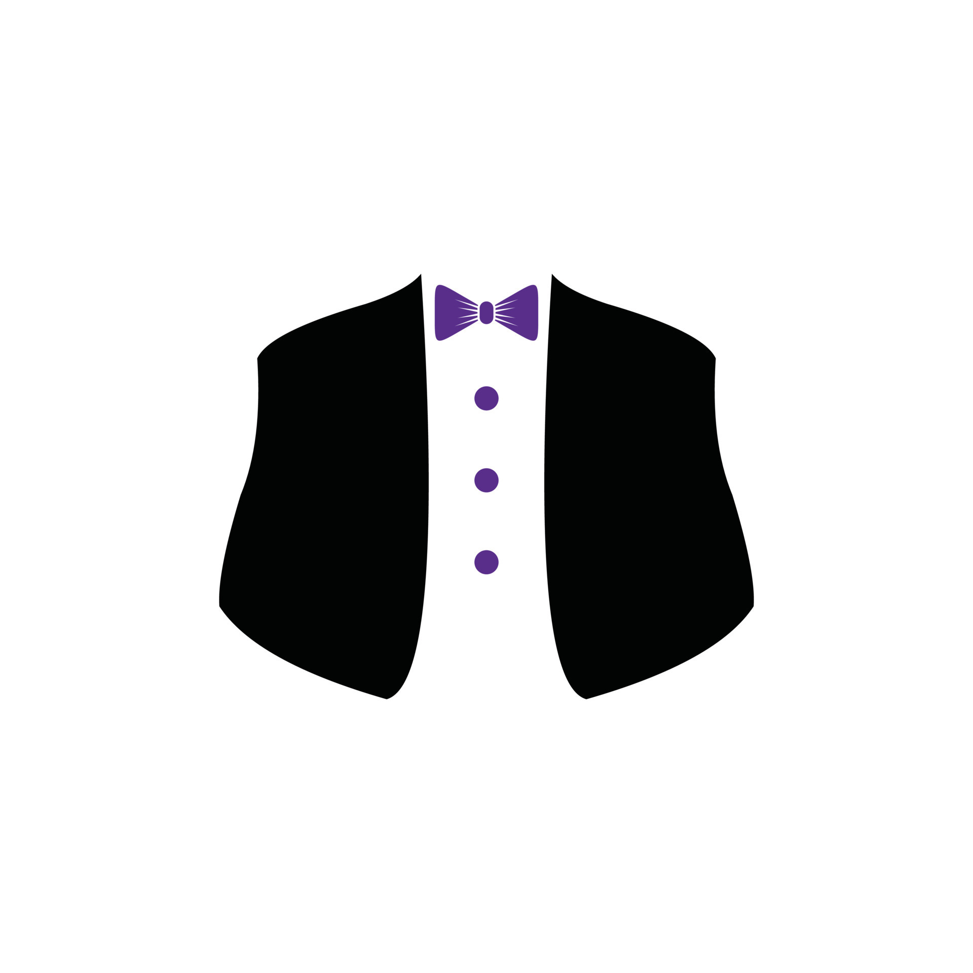 tuxedo jacket clipart