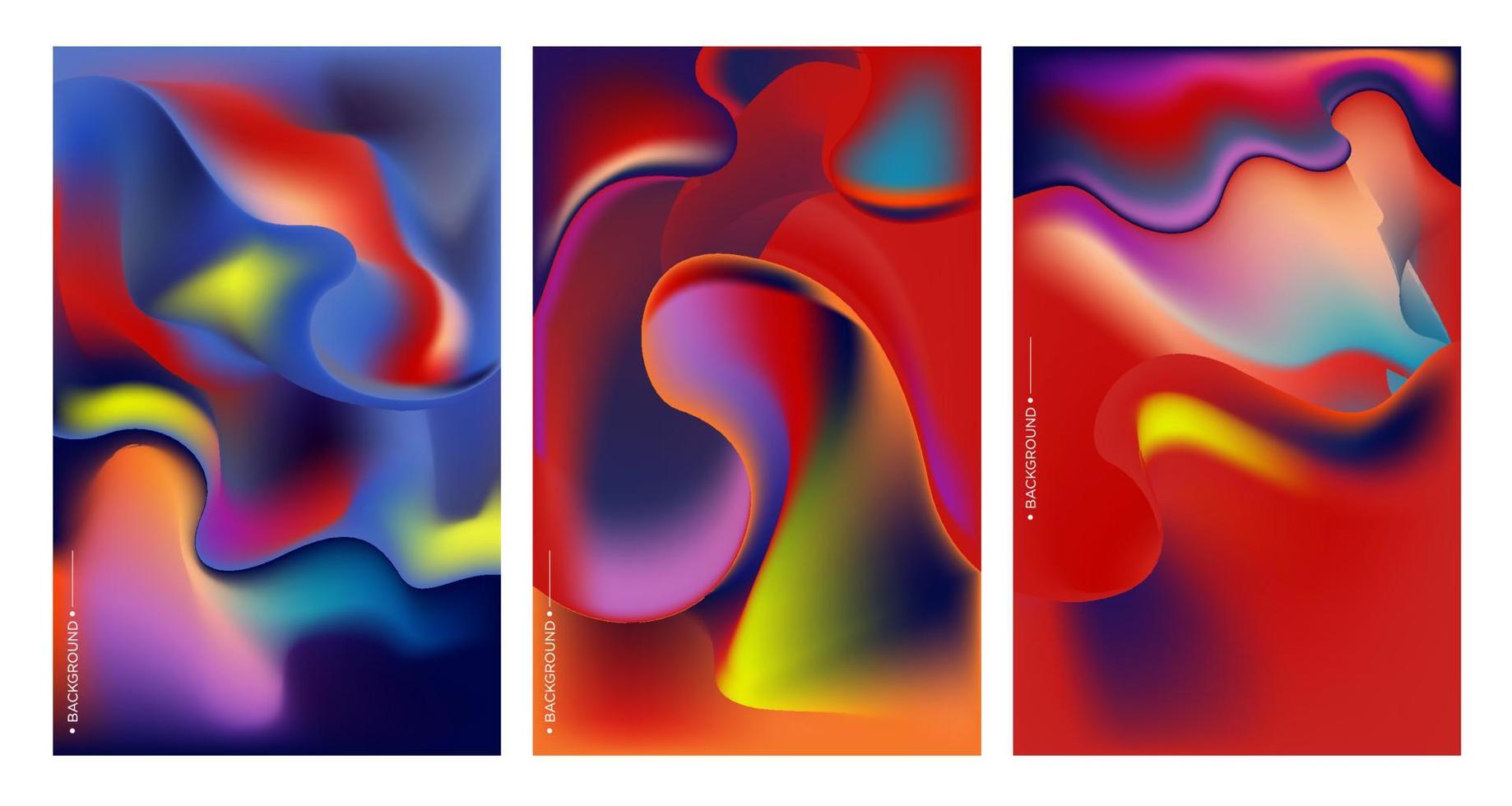 fluido abstracto colorido y fondo geométrico. ilustración de fondo del espacio y la galaxia. plantilla de banner vectorial. vector