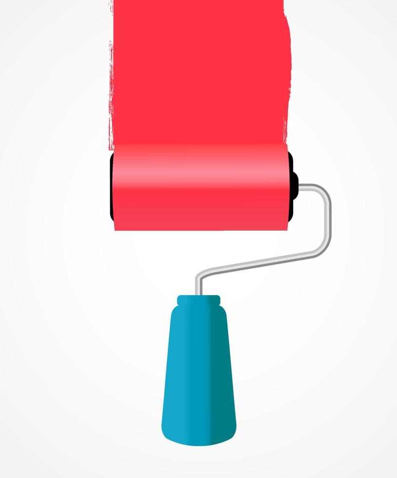 Paint roll icon vector illustration