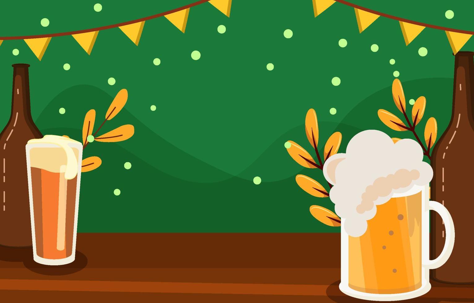 Beer Day Background vector