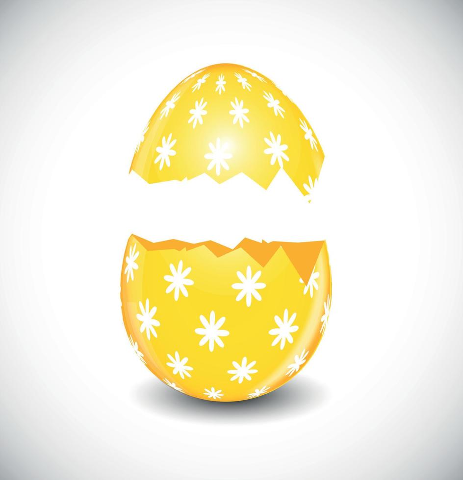 Beautiful Easter Egg Vector Illustration