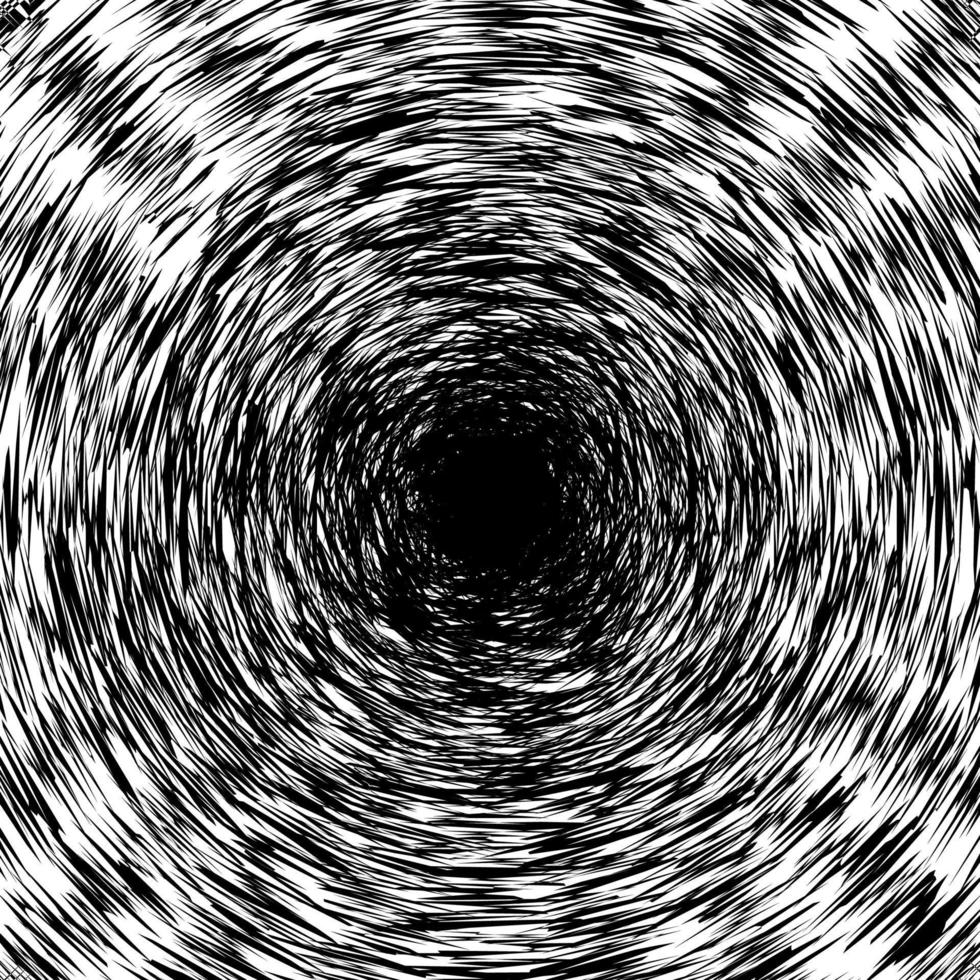 Fondo de arte psicodélico abstracto en blanco y negro. ilustración vectorial. vector
