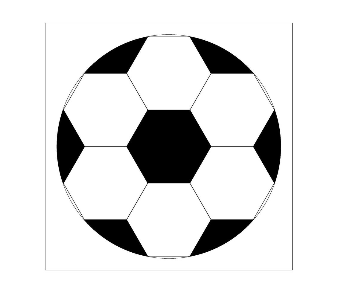 Soccer ball. Vector illustrator.