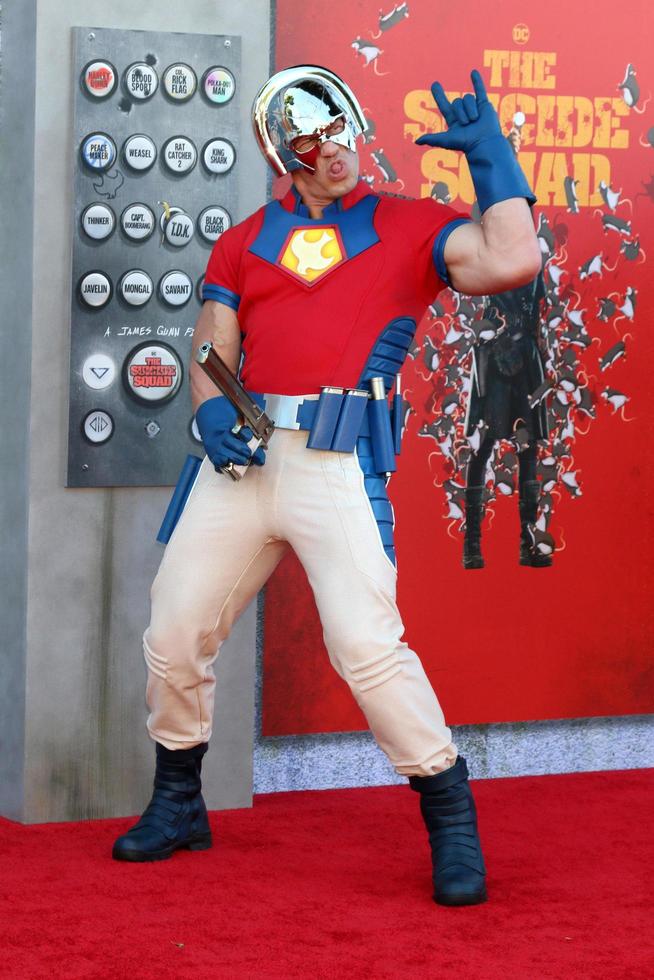 LOS ANGELES  AUG 2 - John Cena at the The Suicide Squad Premiere at the Village Theater on August 2, 2021 in Westwood, CA photo