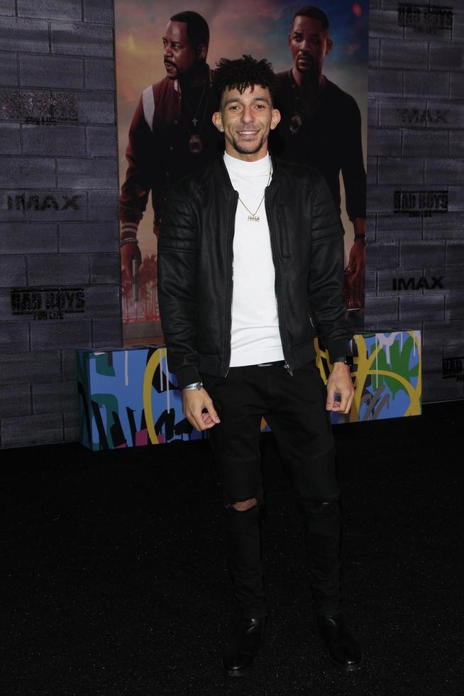 LOS ANGELES  JAN 14 - Khleo Thomas at the Bad Boys for Life Premiere at the TCL Chinese Theater IMAX on January 14, 2020 in Los Angeles, CA photo