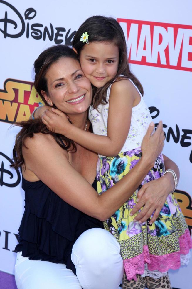 LOS ANGELES, OCT 1 - Constance Marie, Luna Marie Katich at the VIP Disney Halloween Event at Disney Consumer Product Pop Up Store on October 1, 2014 in Glendale, CA photo