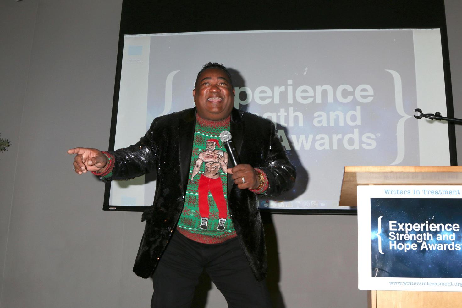 LOS ANGELES  DEC 15 - Stevie Mack at the 11h Annual Experience, Strength and Hope Award Dinner at Skirball Cultural Center on December 15, 2021 in Los Angeles, CA photo