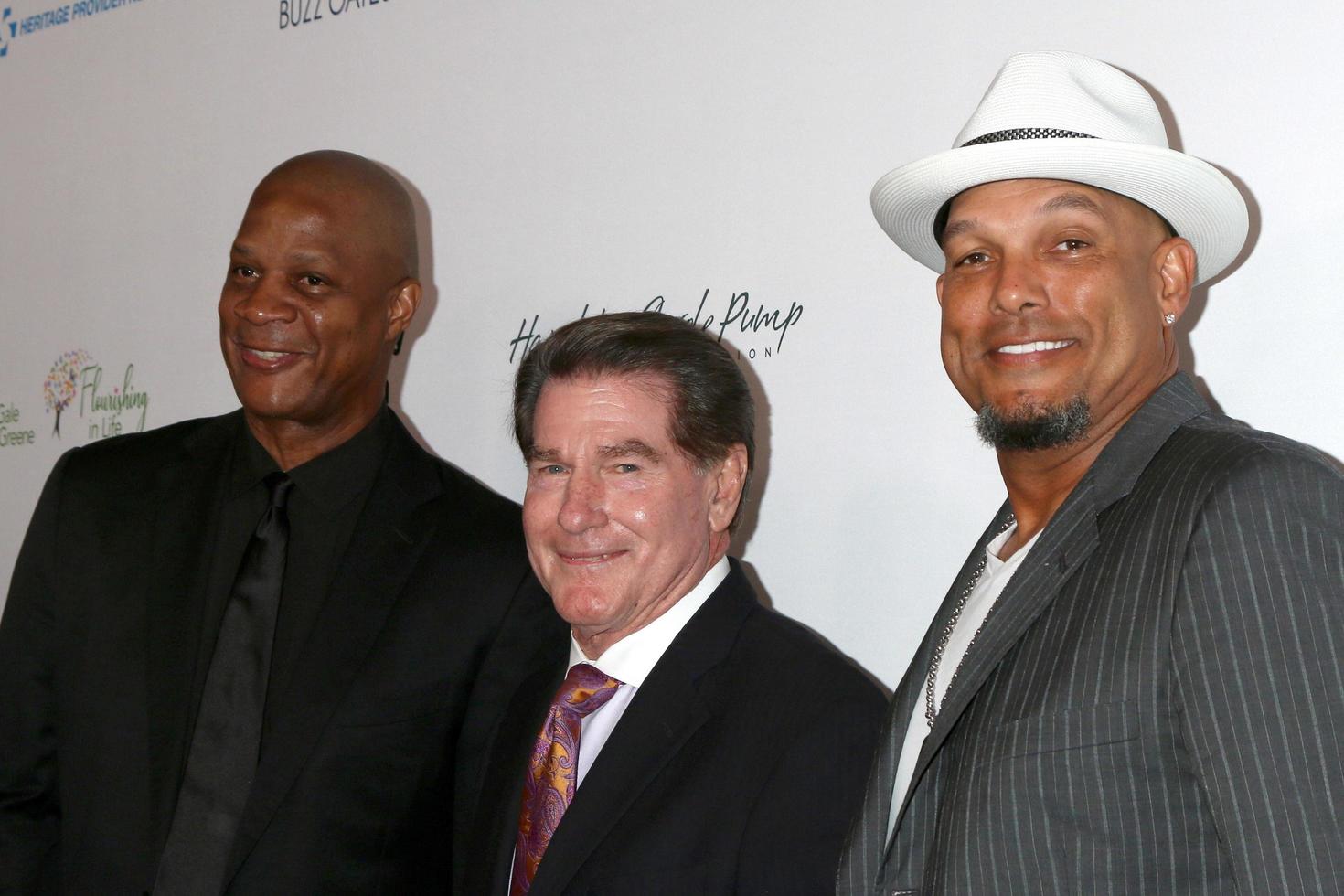 LOS ANGELES  AUG 20 - Darryl Strawberry, Steve Garvey, David Justice at the 21st Annual Harold and Carole Pump Foundation Gala at the Beverly Hilton Hotel on August 20, 2021 in Beverly Hills, CA photo