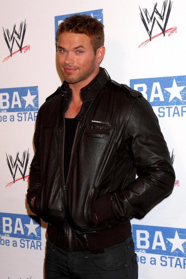LOS ANGELES, AUG 11 - Kellan Lutz arriving at the be A STAR Summer Event at Andaz Hotel on August 11, 2011 in Los Angeles, CA photo