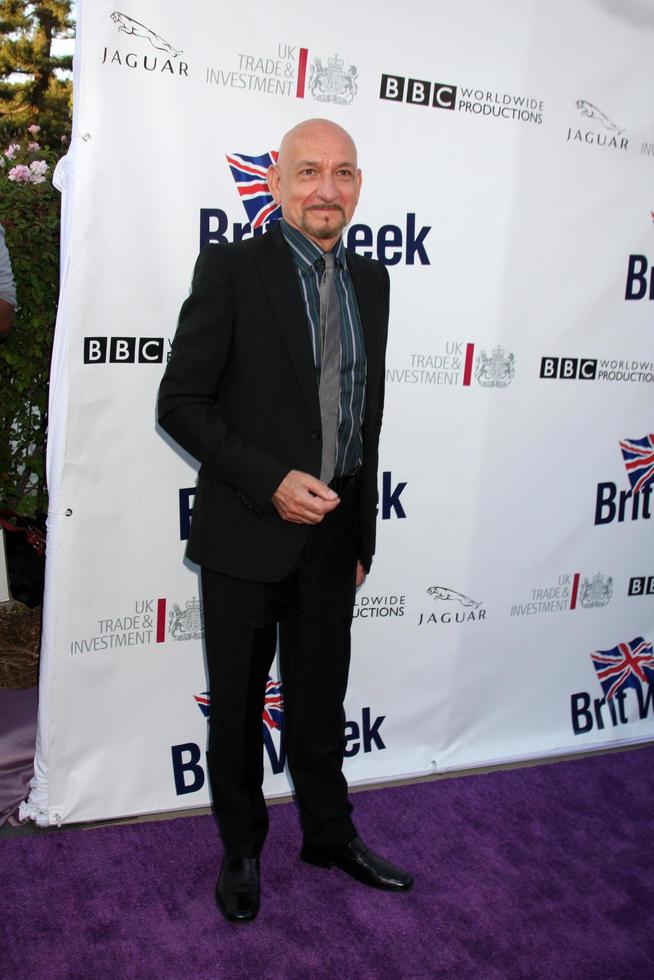LOS ANGELES, APR 26 - Sir Ben Kingsley arriving at the 5th Annual BritWeek Launch Party at British Consul Generals residence on April 26, 2011 in Los Angeles, CA photo