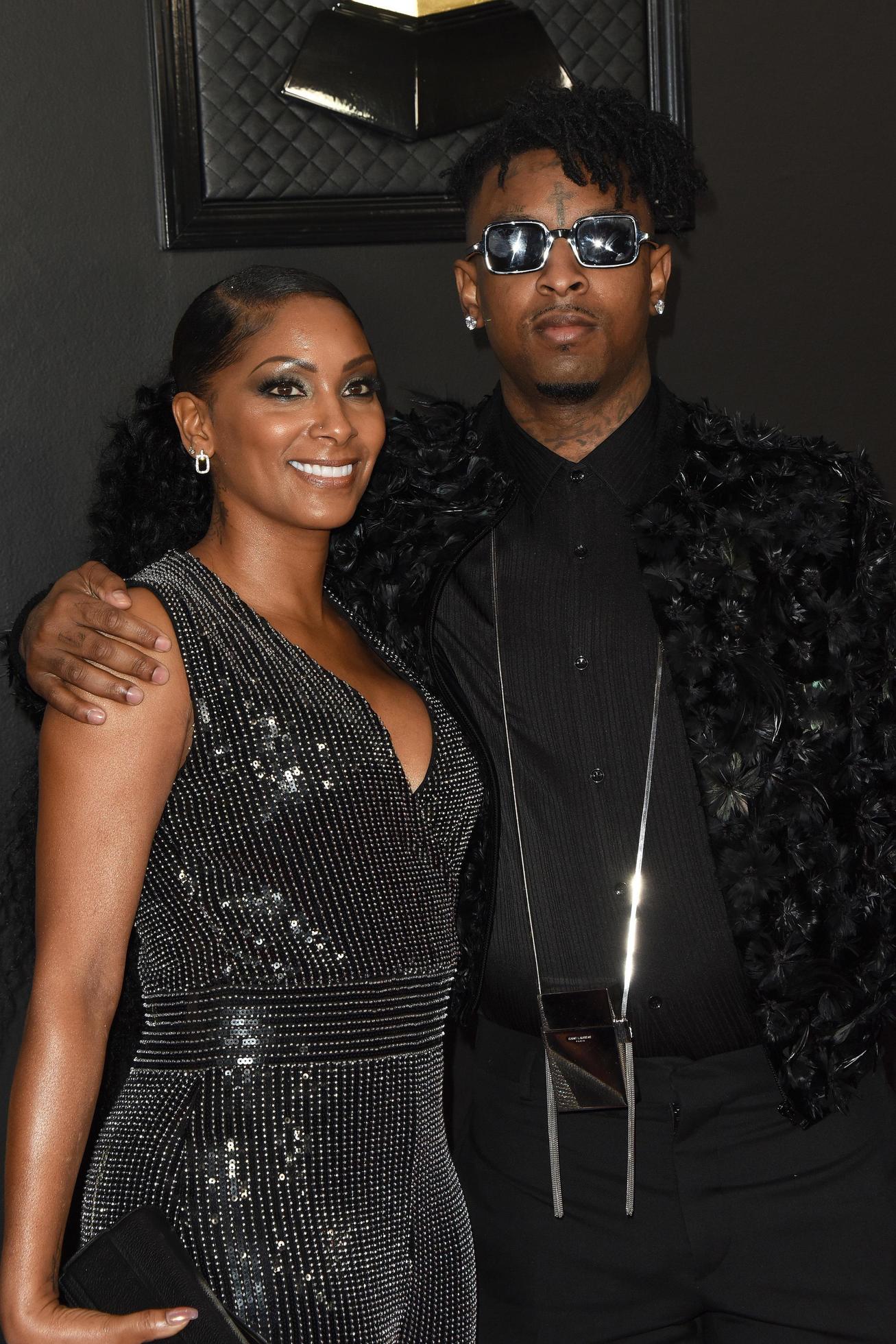 LOS ANGELES JAN 26 Heather Carmillia Joseph, 21 Savage at the 2020