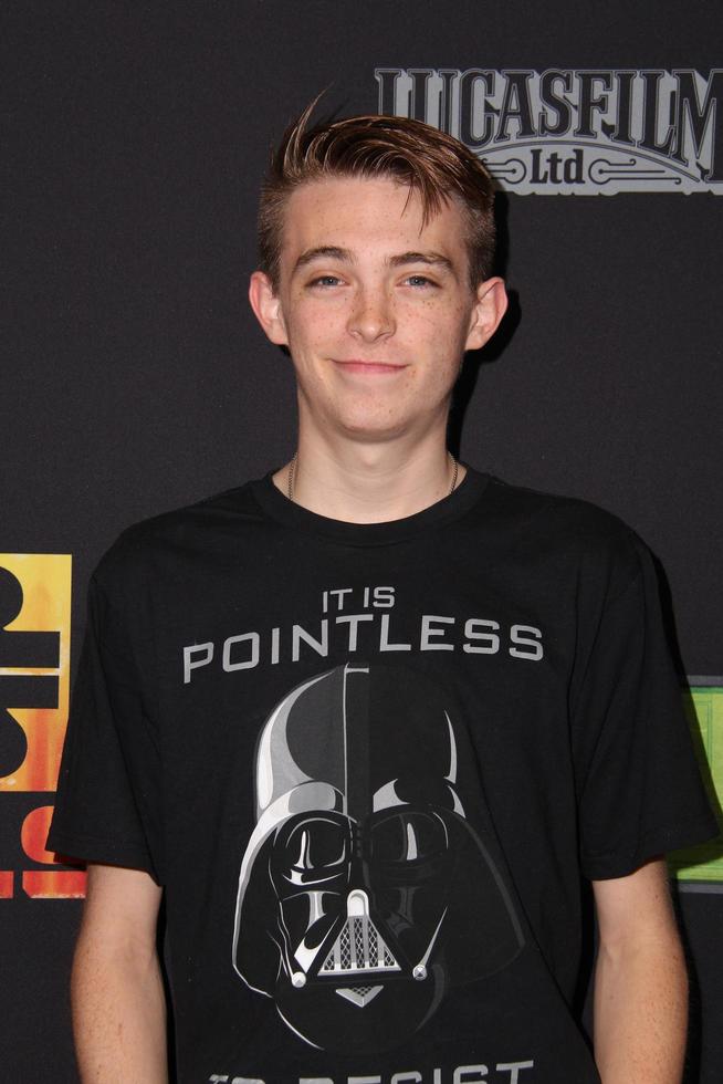 LOS ANGELES, SEP 27 - Dylan Riley Snyder at the Star Wars Rebels Premiere Screening at AMC Century City on September 27, 2014 in Century City, CA photo