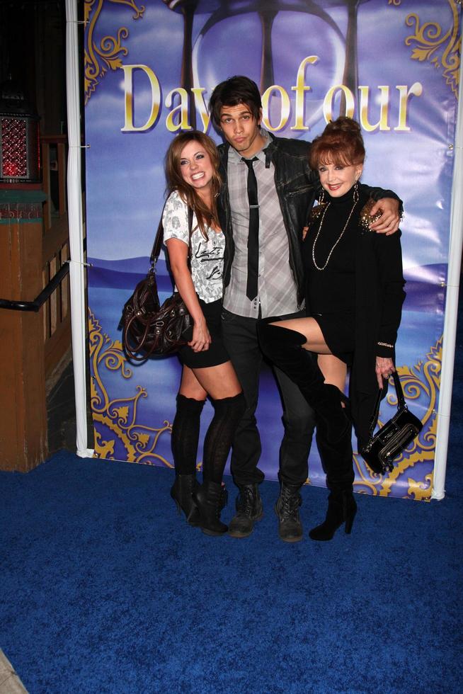 LOS ANGELES, NOV 6 - Molly Burnett, Casey Deidreck, Suzanne Rogers arrives at the Days of Our Lives 45th Anniversary Party at House of Blues on November 6, 2010 in West Hollywood, CA photo