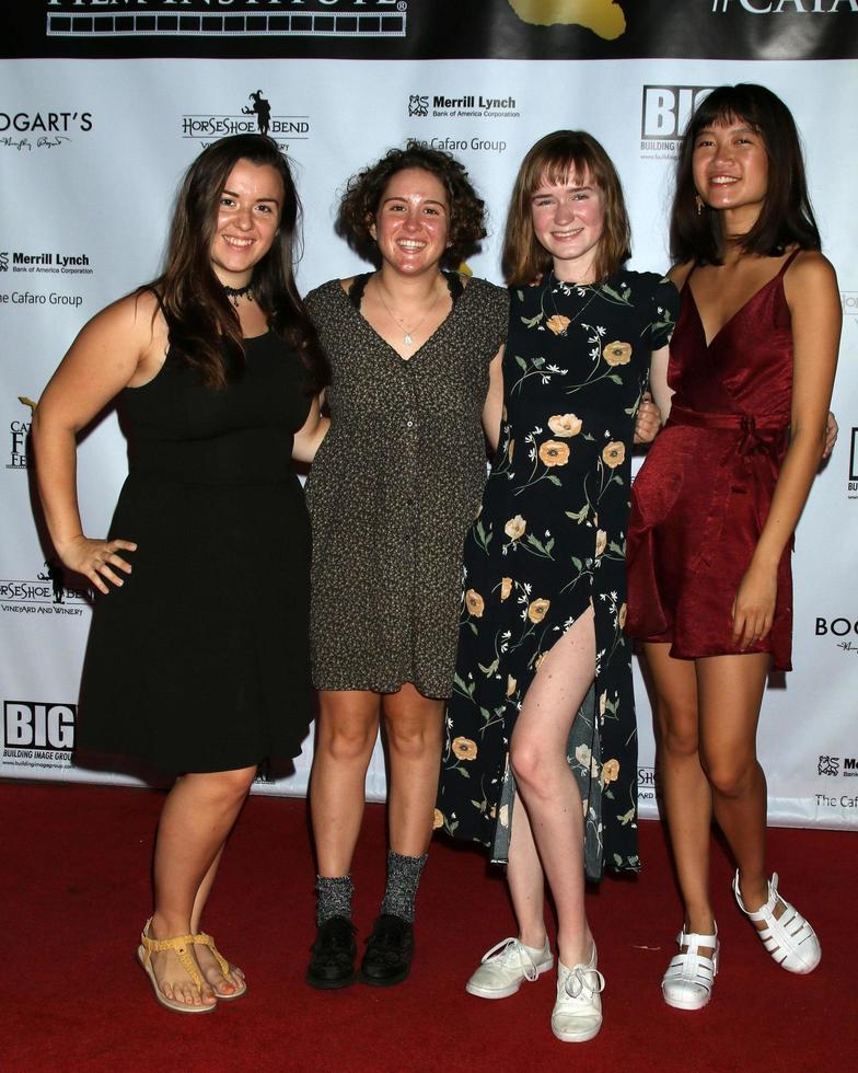 LOS ANGELES  SEP 26 - Emma Cataldo, and guests at the Catalina Film Festival Drive Thru Red Carpet, Saturday at the Scottish Rite Event Center on September 26, 2020 in Long Beach, CA photo