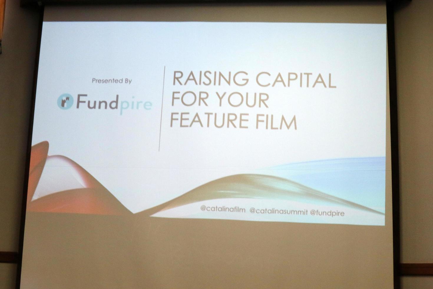 LOS ANGELES  SEP 17 - Raising Capital for Your Film Seminar at the 2021 Catalina Film Fest at Long Beach, at the Scottish Rite Event Center on September 17, 2021 in Long Beach, CA photo