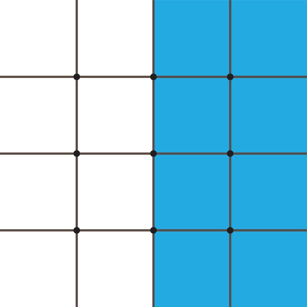 2-color striped plaid pattern vector