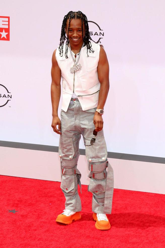 LOS ANGELES  JUN 27 - Pressa at the BET Awards 2021 Arrivals at the Microsoft Theater on June 27, 2021 in Los Angeles, CA photo