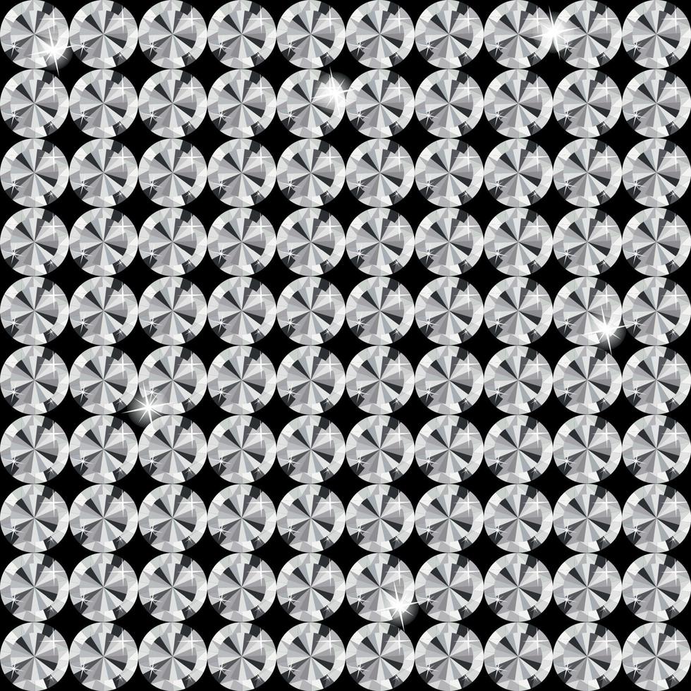 Abstract beautiful black diamond seamless pattern background v vector