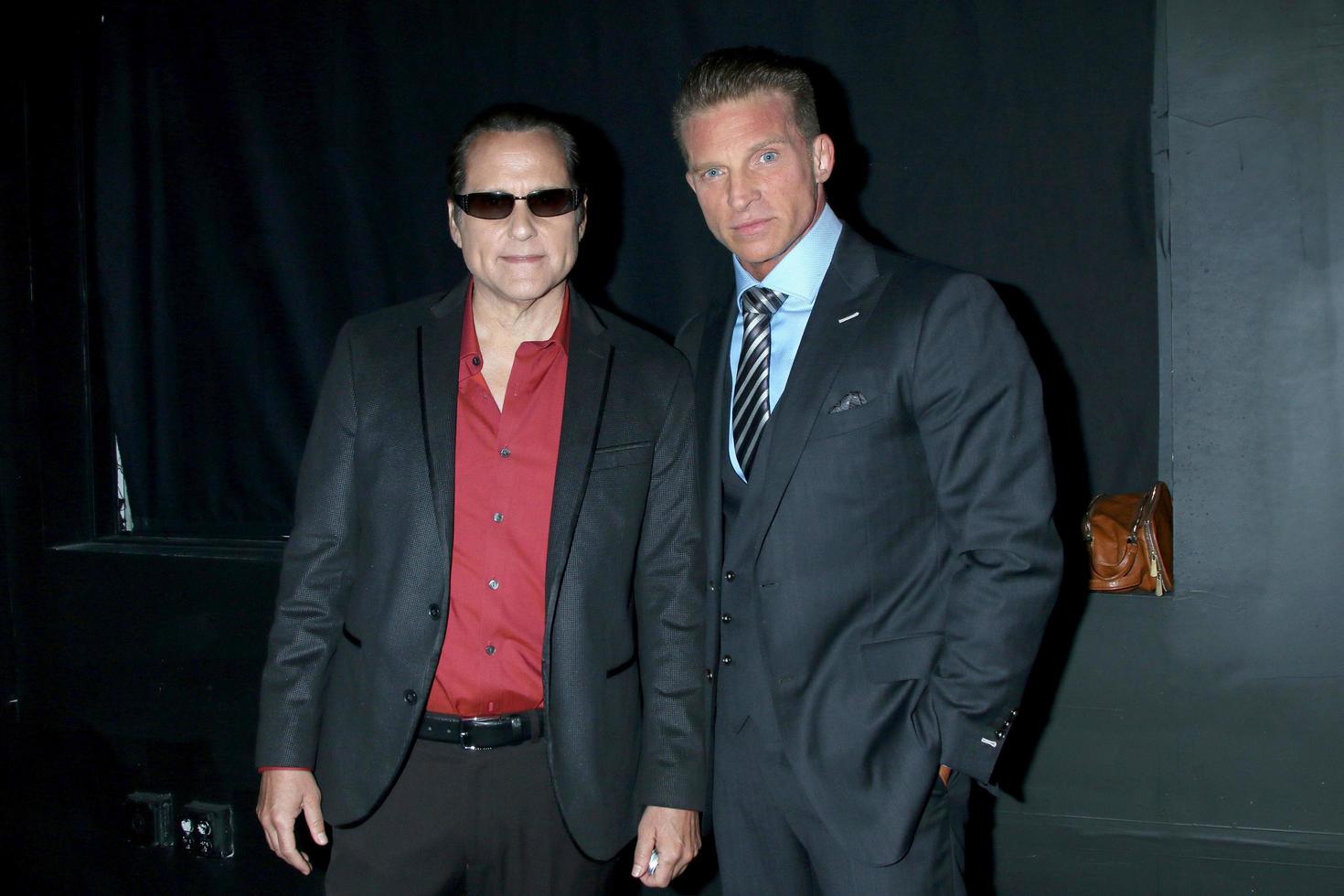 LOS ANGELES  JUN 13 - Maurice Bernard and Steve Burton at the 48th Daytime Emmy Awards Press Line  June 13 at the ATI Studios on June 13, 2021 in Burbank, CA photo