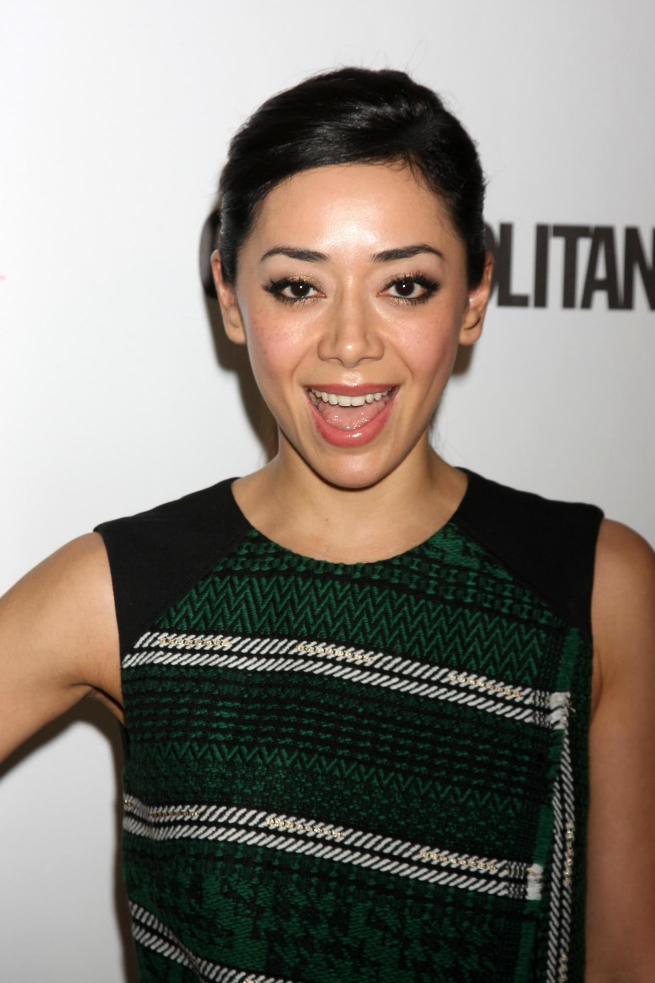 LOS ANGELES, OCT 12 - Aimee Garcia at the Cosmopolitan Magazines 50th