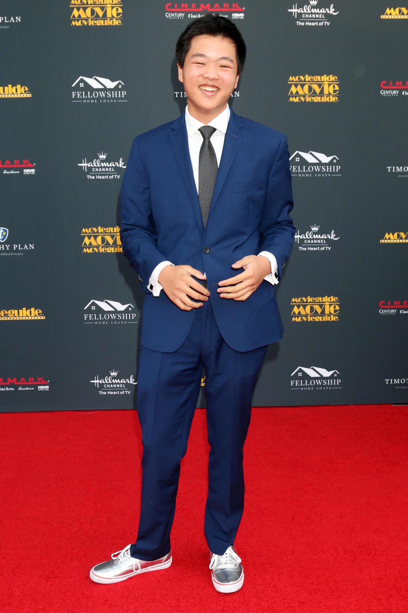 LOS ANGELES JAN 24 Hudson Yang at the 2020 Movieguide Awards at the