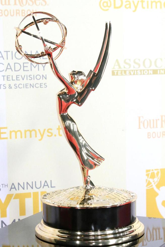LOS ANGELES  JUN 13 - The Emmy Award at the 48th Daytime Emmy Awards Press Line  June 13 at the ATI Studios on June 13, 2021 in Burbank, CA photo