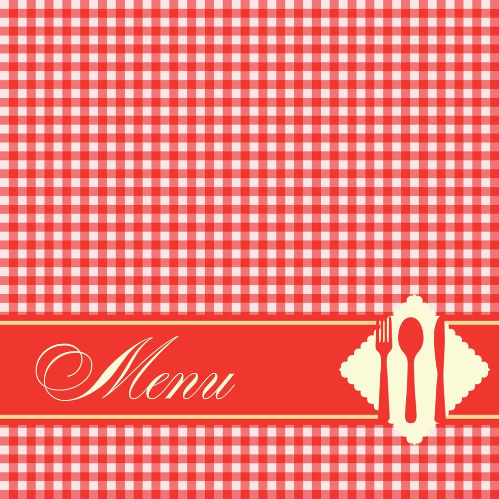 Pizza menu template vector illustration
