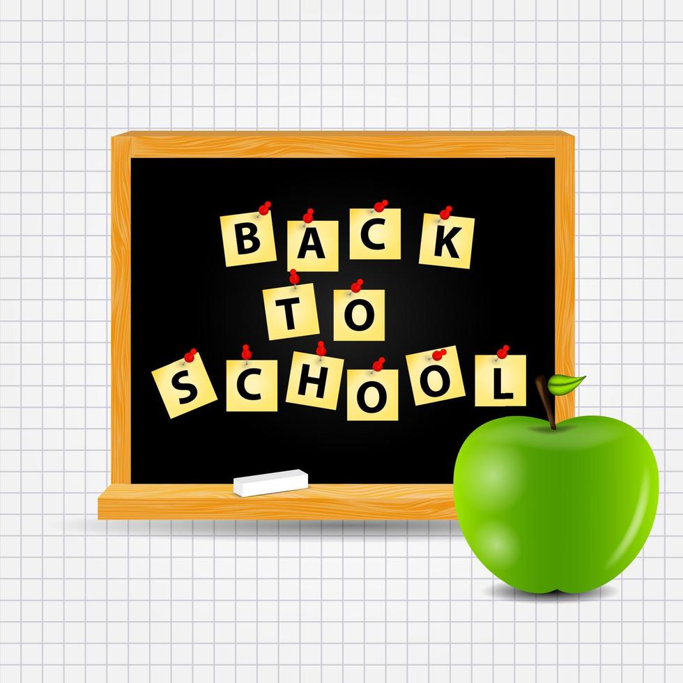 Back to School vector Background