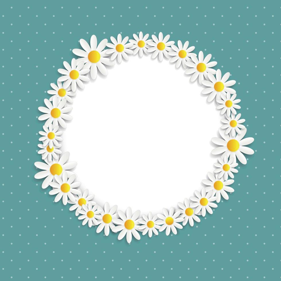 Flora Daisyl Design Vector Illustartion