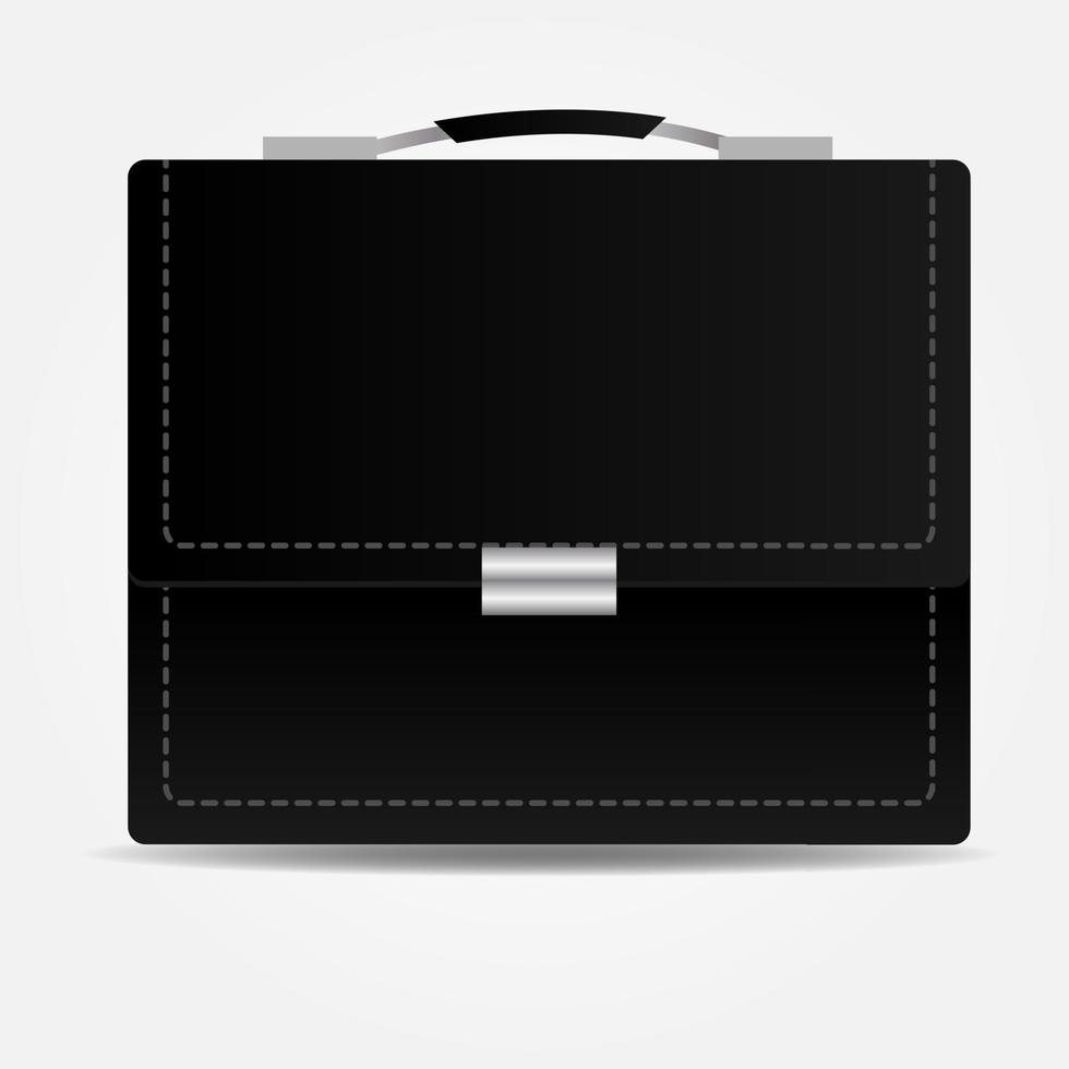 Leather brief case icon.Vector illustration vector