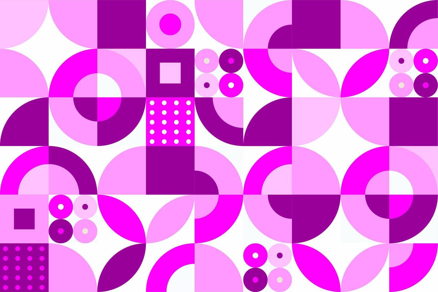Flat geometric background square purple free vector