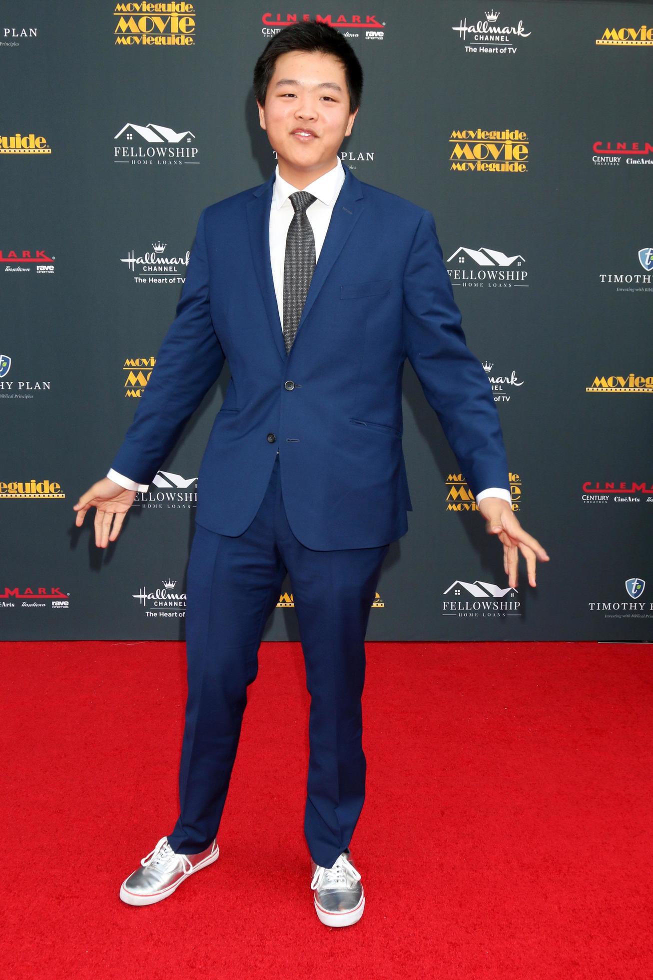 LOS ANGELES JAN 24 Hudson Yang at the 2020 Movieguide Awards at the