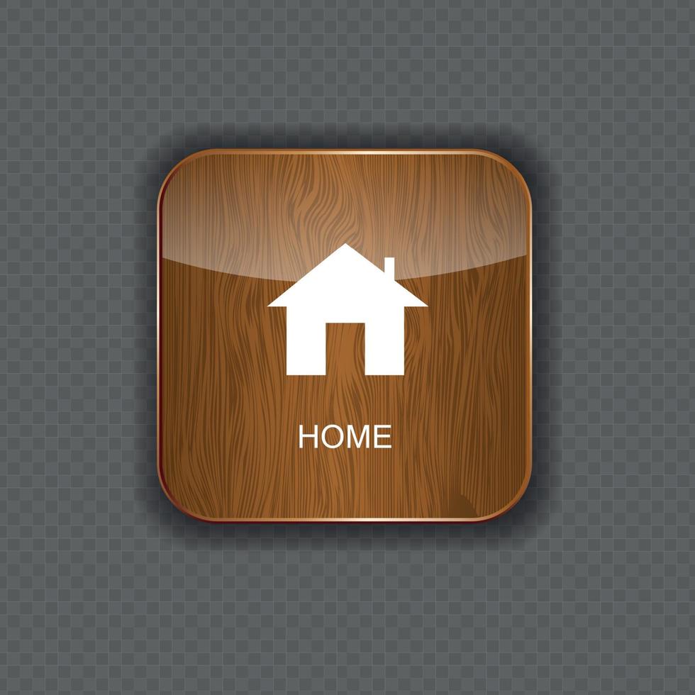 Home application icons vector