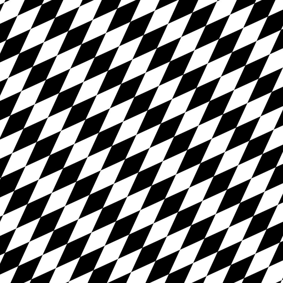 Black and White Abstract Psychedelic Art Background. Vector Illustration.