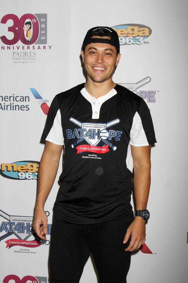 LOS ANGELES, NOV 7 - Blair Redford at the Adrian Gonzalezs Bat 4 Hope Celebrity Softball Game PADRES Contra El Cancer at the Dodger Stadium on November 7, 2015 in Los Angeles, CA photo