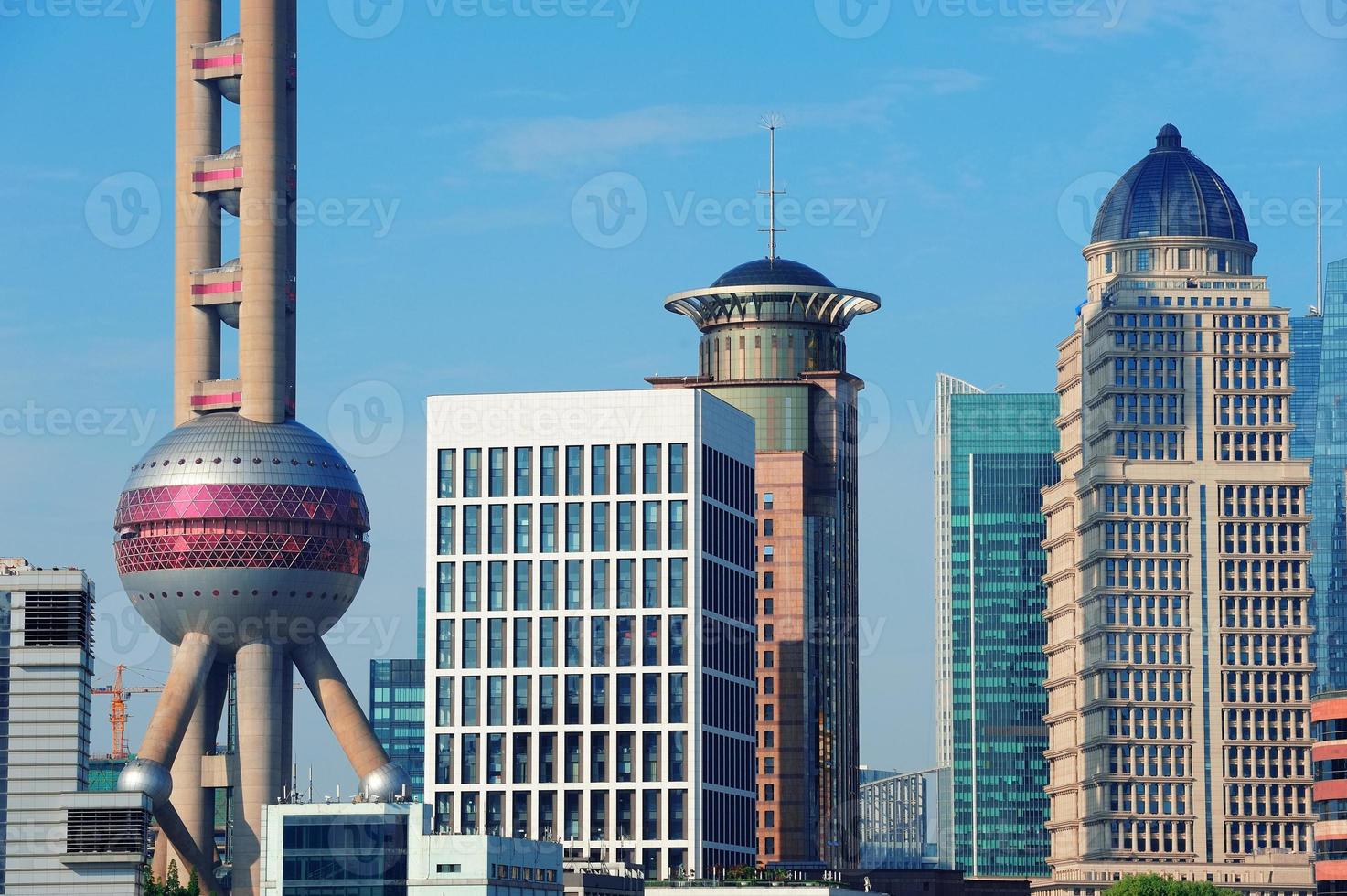Shanghai skyline view photo
