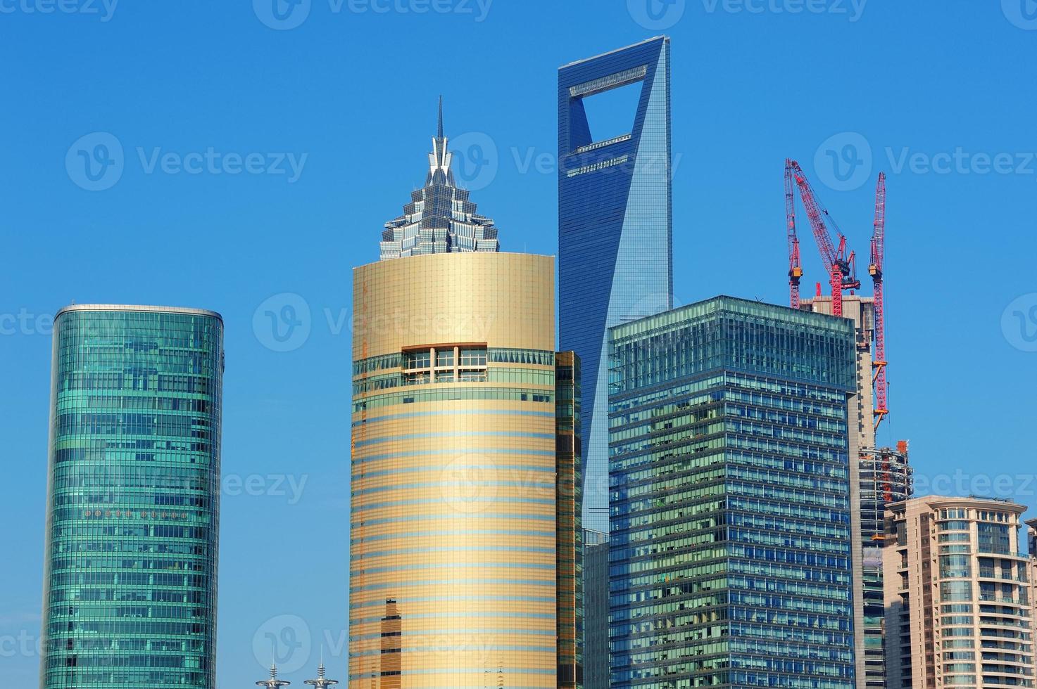 Shanghai skyline view photo