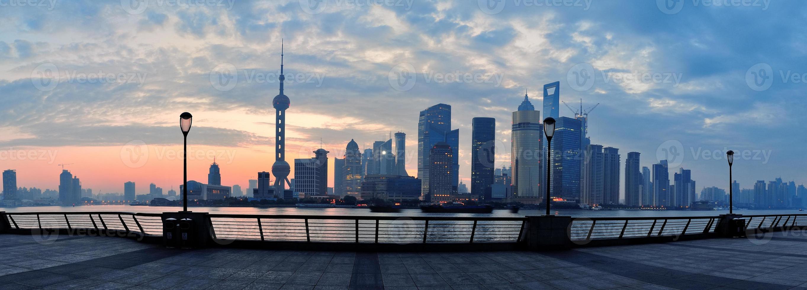 Shanghai morning view photo