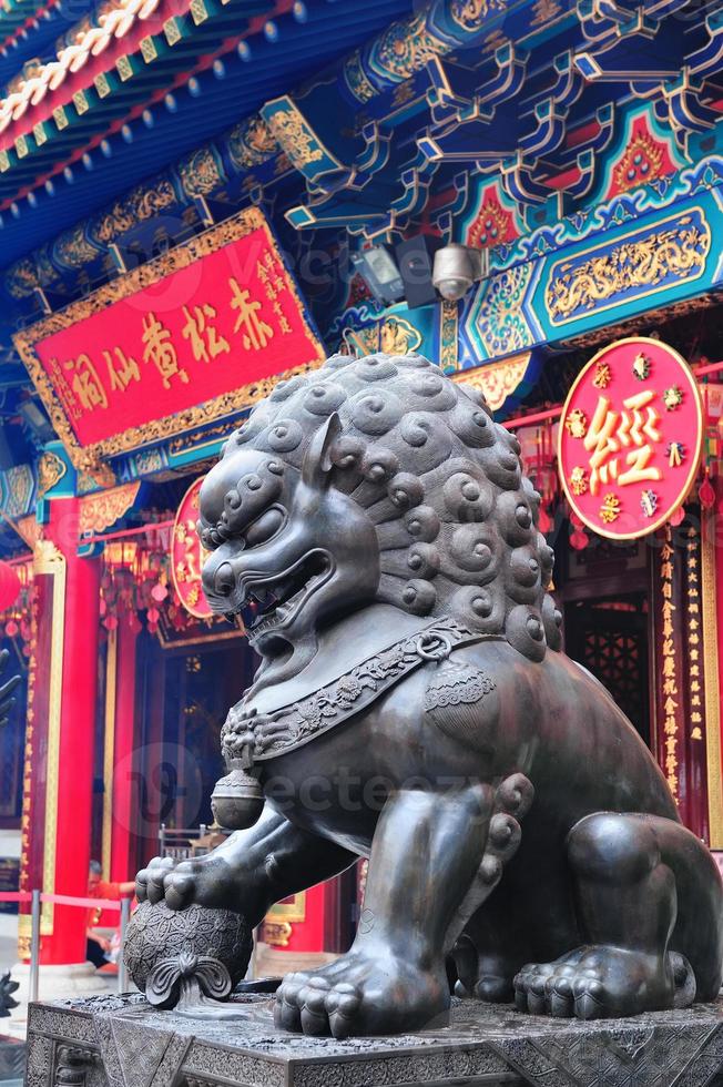 Chinese temple view photo
