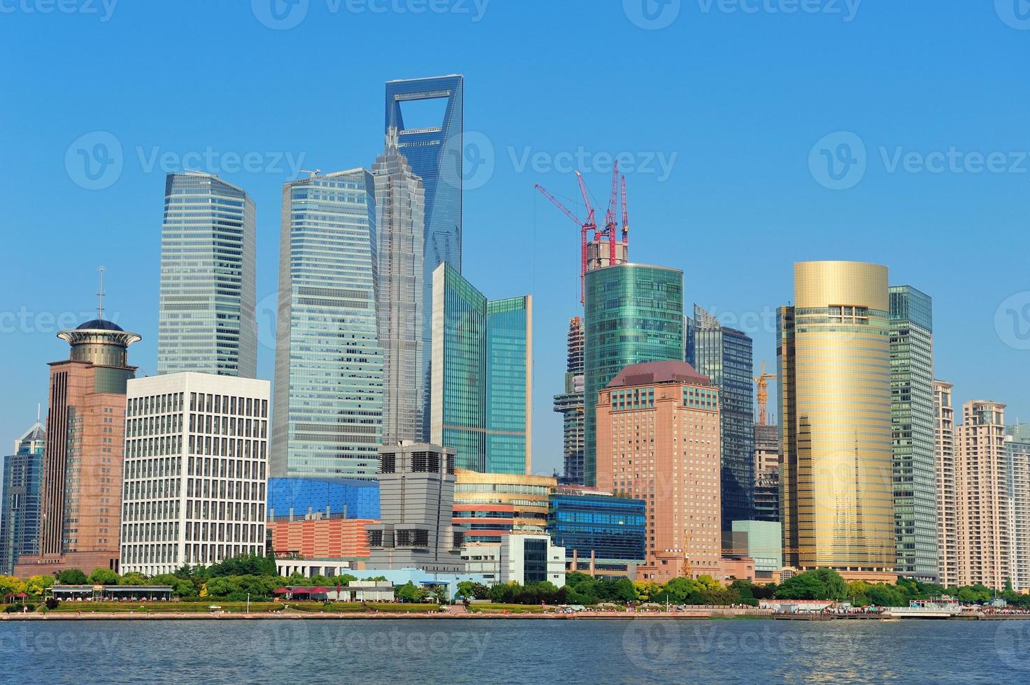 Shanghai skyline view photo