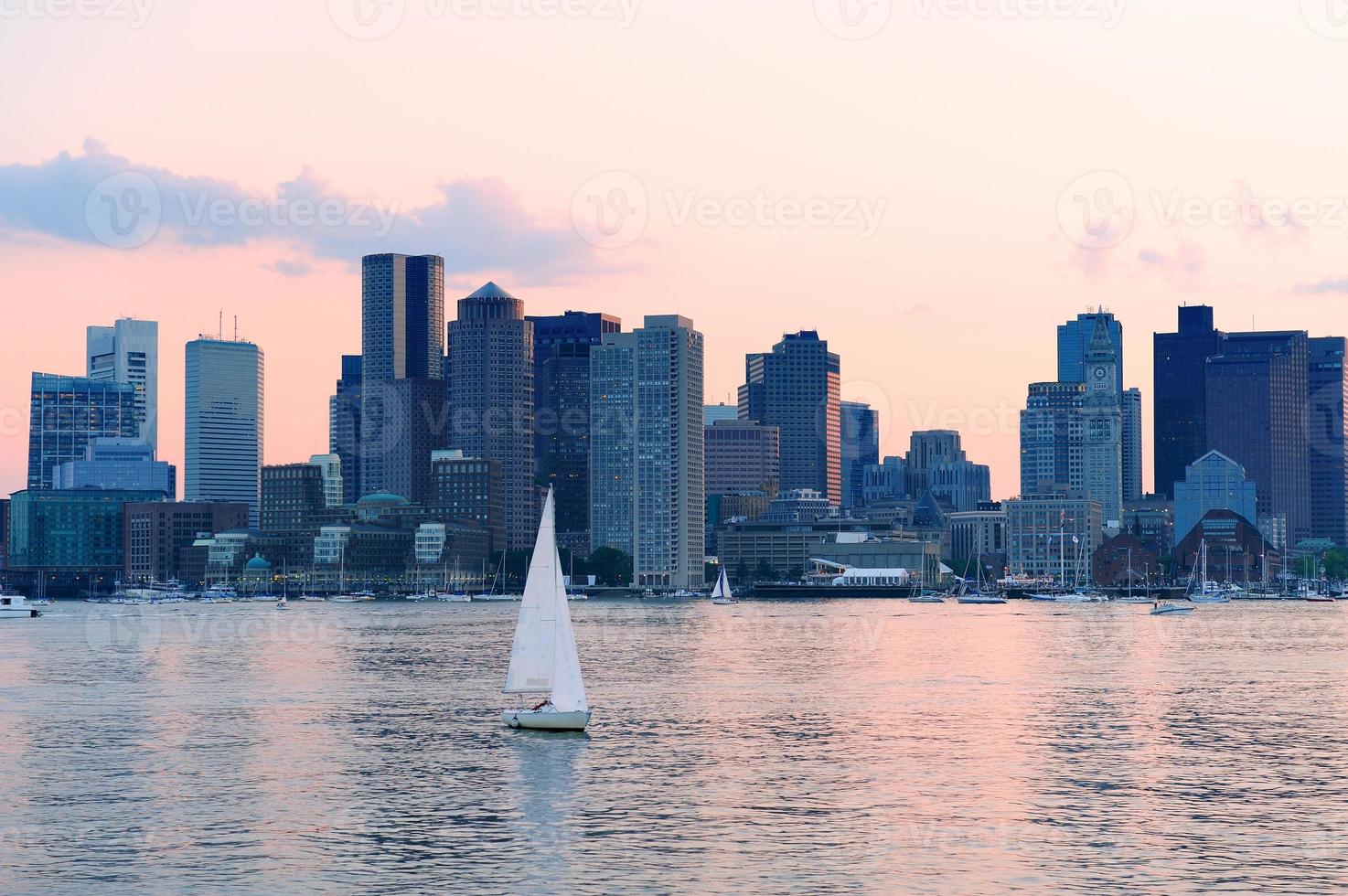 Boston city view photo