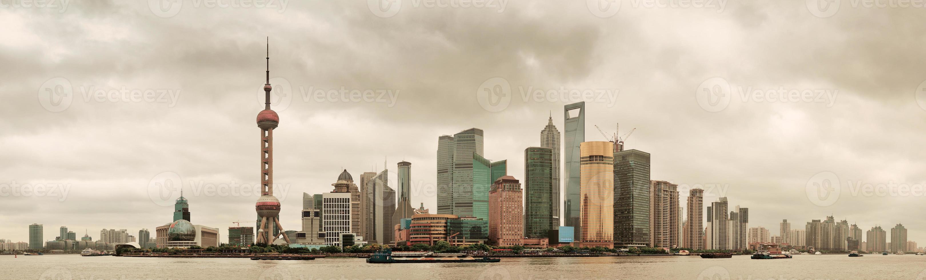 Shanghai skyline view photo