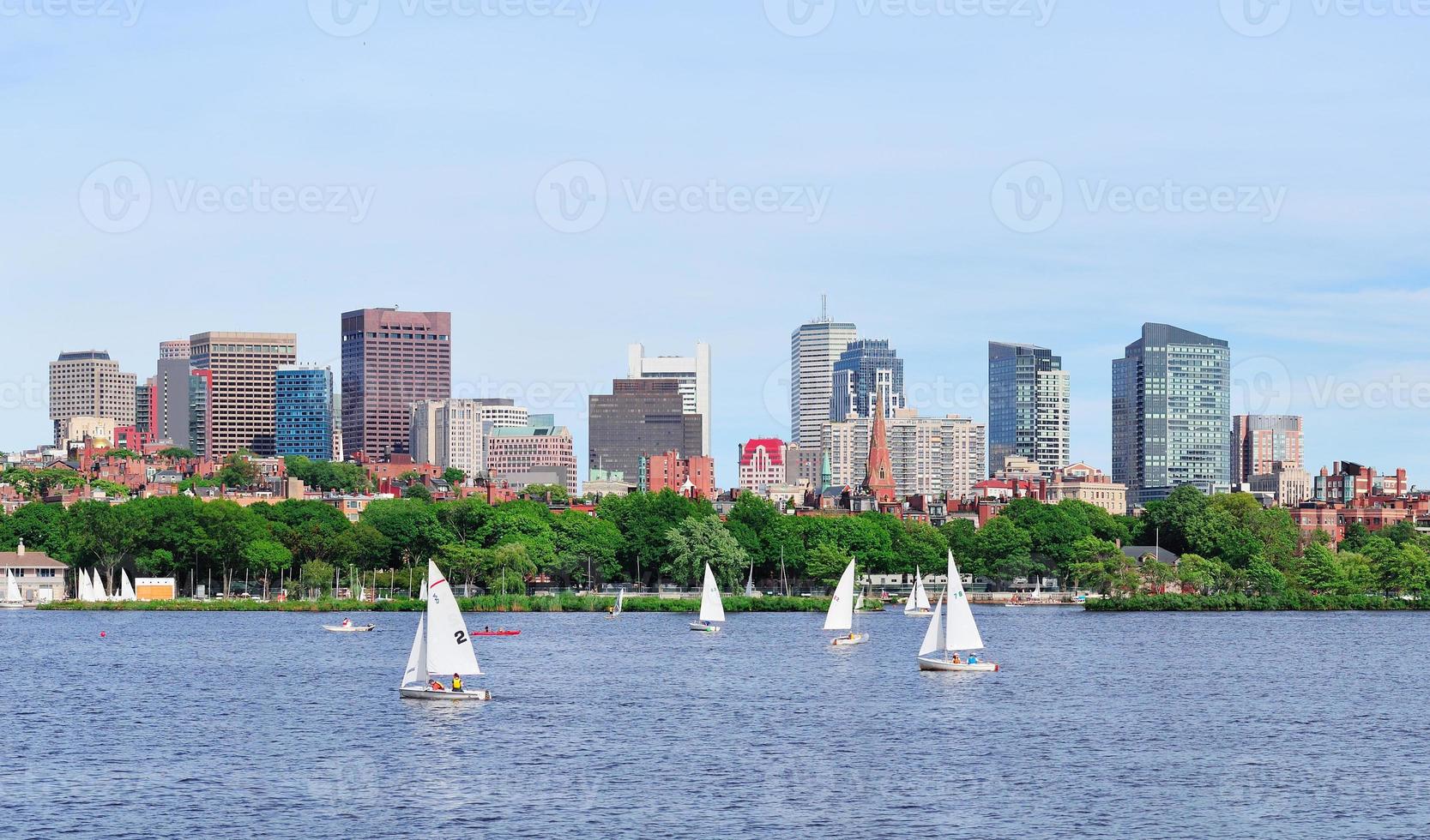 Boston city view photo