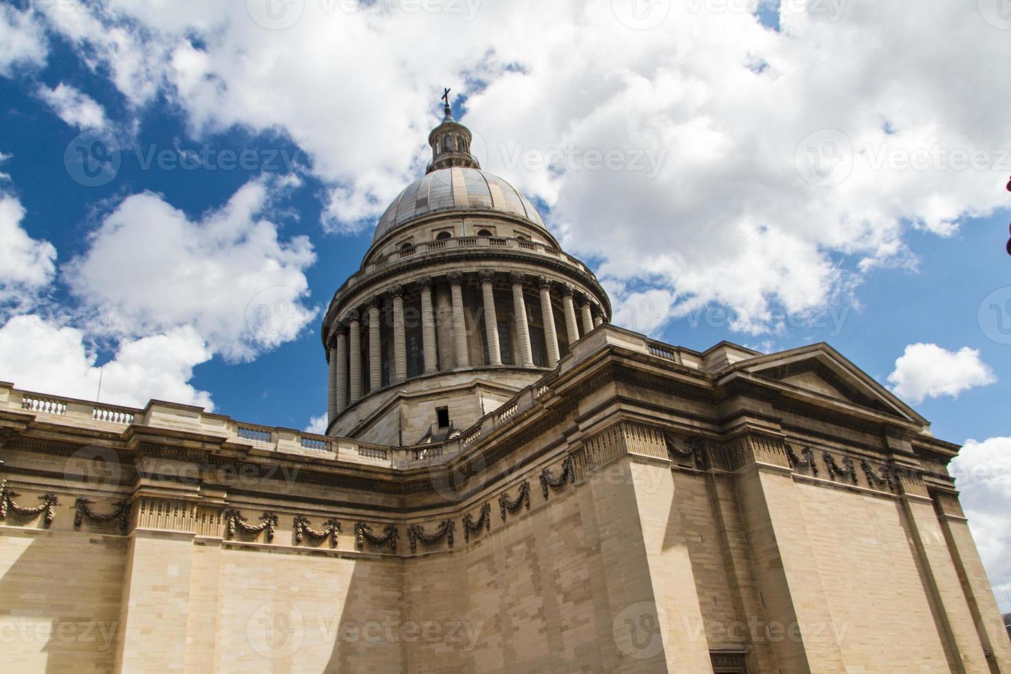 The Pantheon building in Paris photo